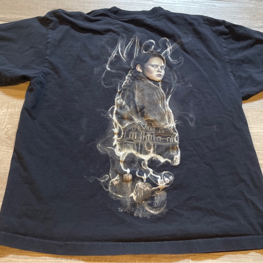 PAC Sun x Stranger Things 4 Max Portrait Turn Around T-Shirt black L SOLD OUT! - Picture 9 of 9